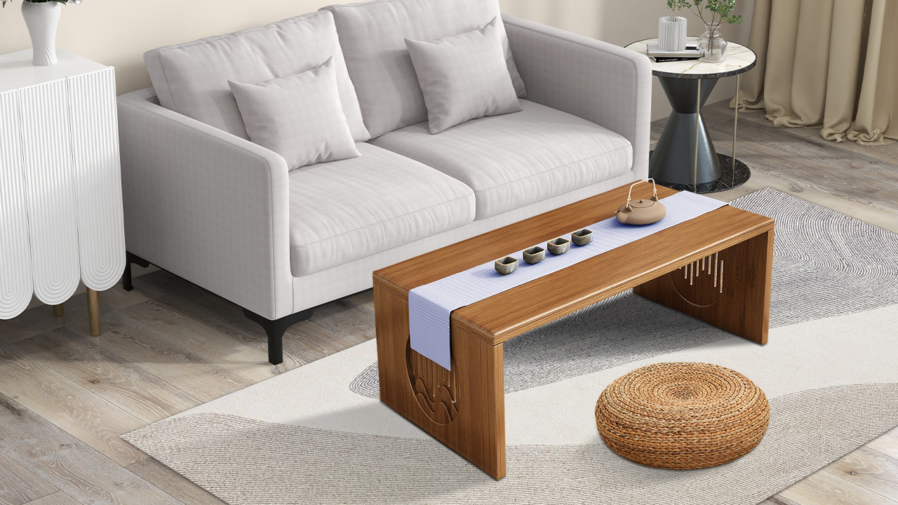 Amazon.com: Ekjkldo Japanese Folding Coffee Table, Low Coffee